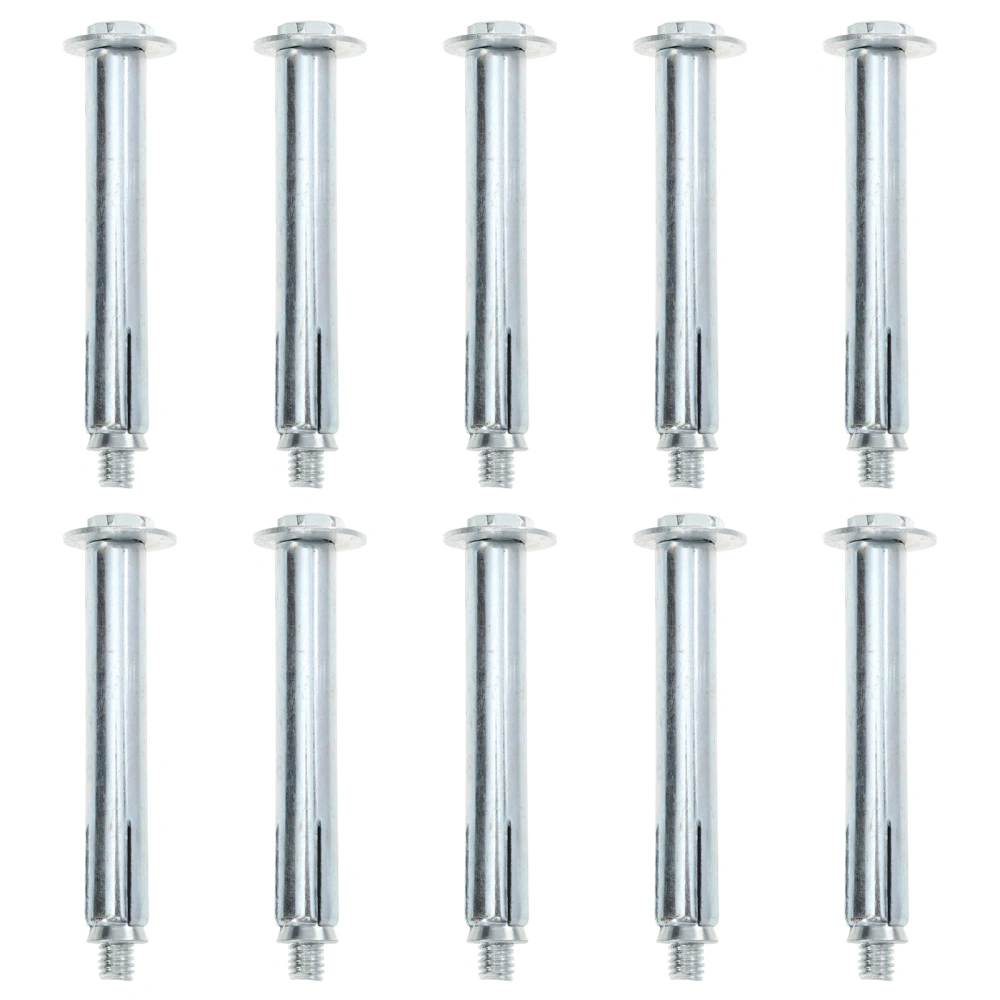 10pcs Driveway Bolt Expansion Bolt Speeds Bumps Screw Expansion  Fasteners