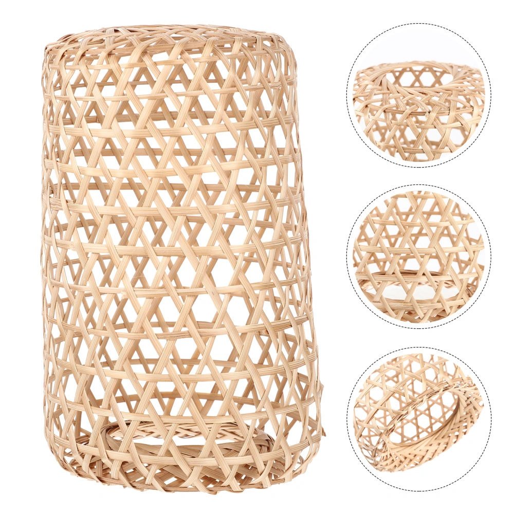 Handmade Chandelier Lampshade Bamboo Design Lampshade Bamboo Woven Lampshade