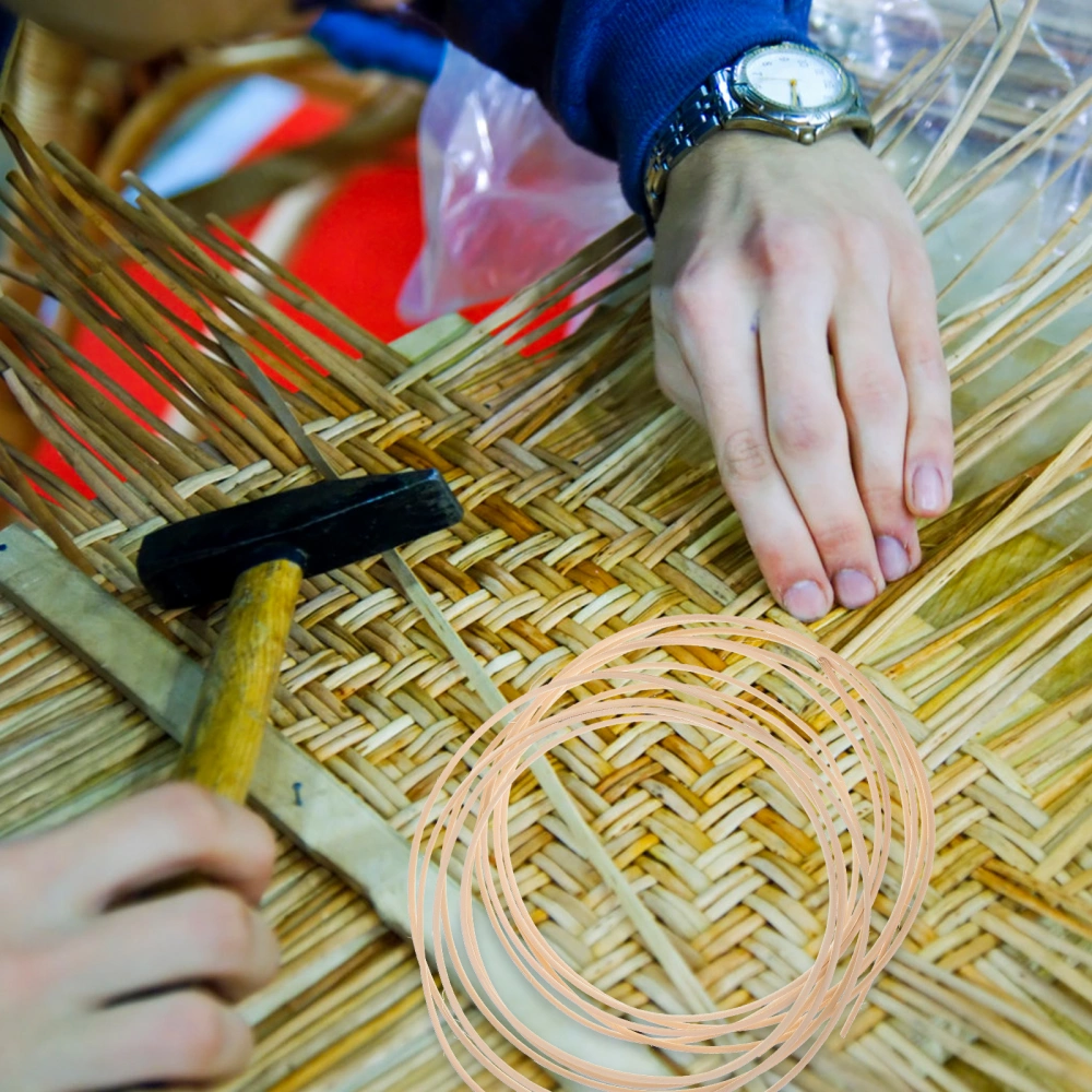 1 Roll of Basket Weaving Material DIY Woven Material High Strength Weaving Rattan Material