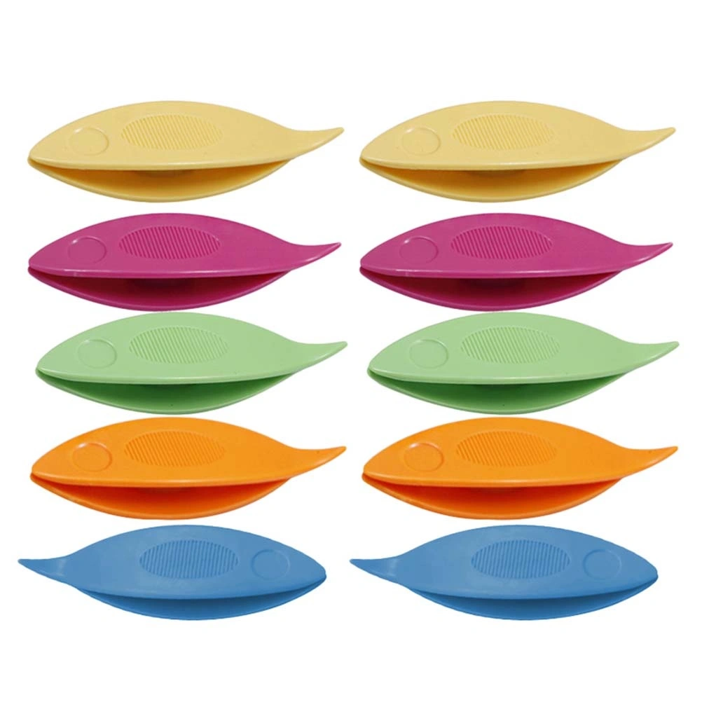 10 Pcs Durable Practical Tatting Shuttle Kit Tatting Shuttles with Comfortable Grip for Sewing Patterns(Mixed Colors)