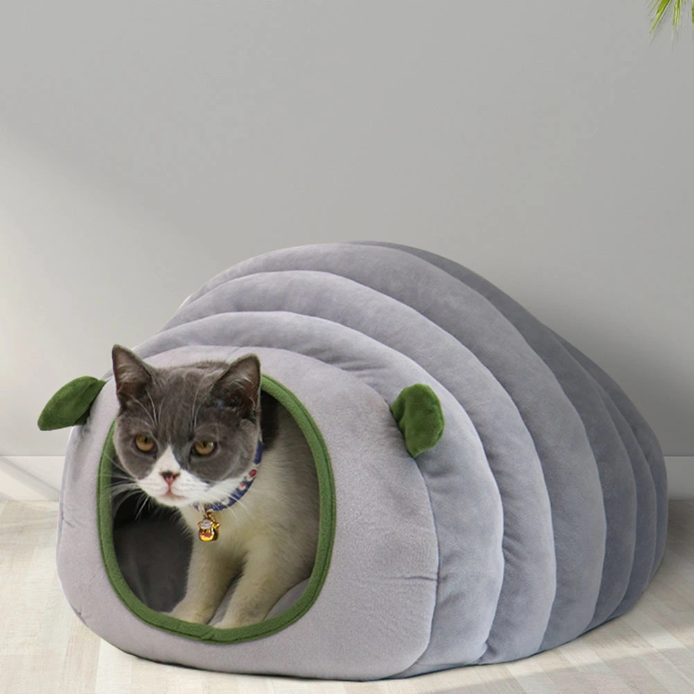 1PC Cat Bed Warm Sleeping Pouch Pet Sleeping Bag Lovely Cat House Nest