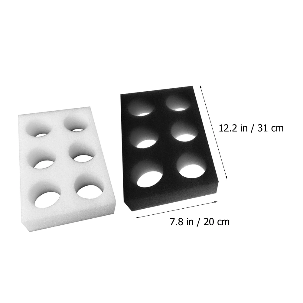 2Pcs Pearl Cotton Milk Tea Takeout Tray Coffee Cup Holders Coffee Packing Holders