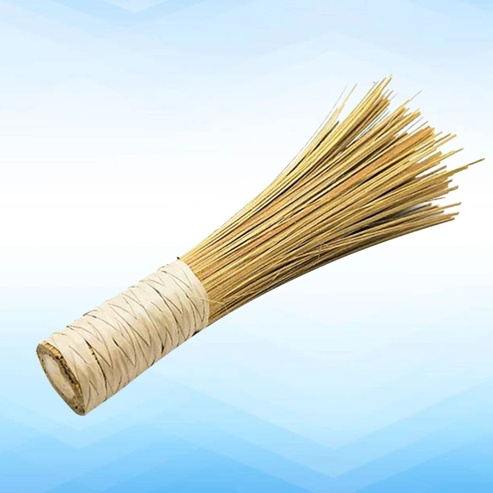 Bamboo Wok Cleaning Whisk Brush Household Kitchen Clean Tools with Comfortable Handle for Kitchen