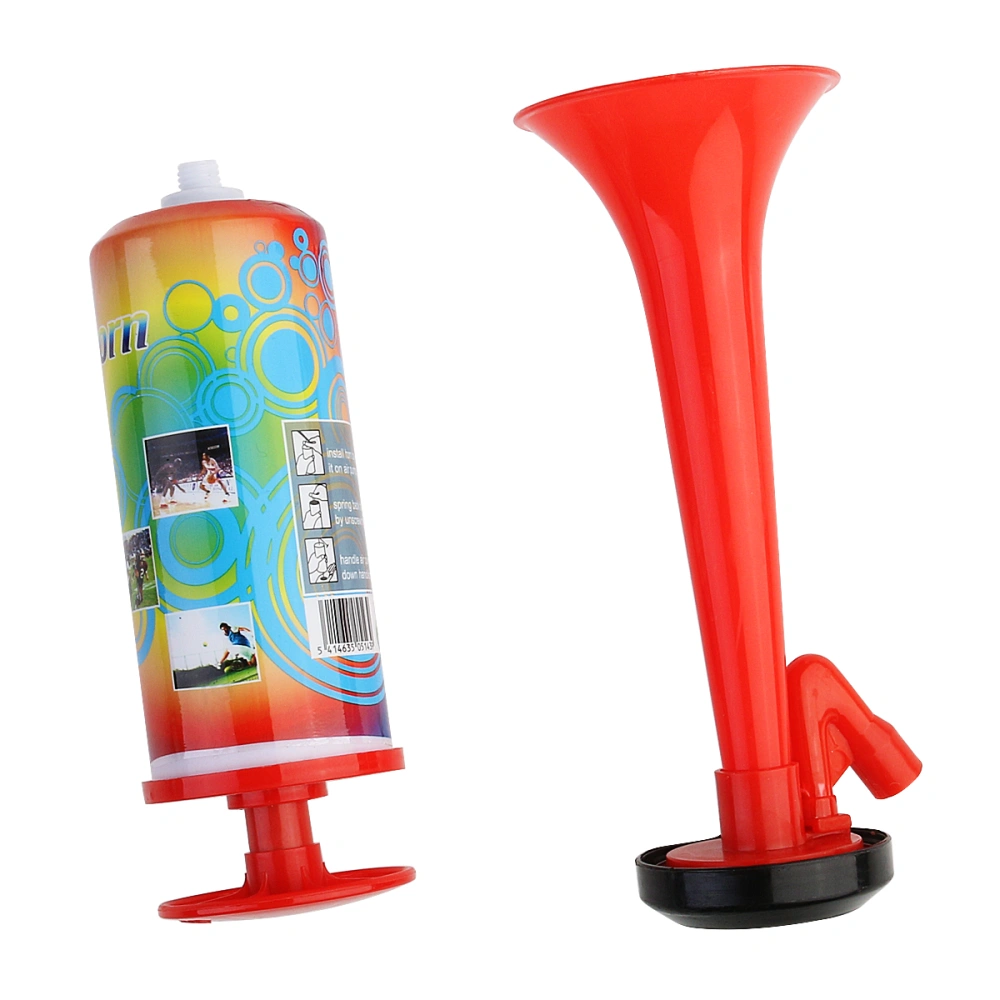 Hand Held Large Air Horn Pump Loud Noise Maker Safety Parties Sports Events (Random Color)