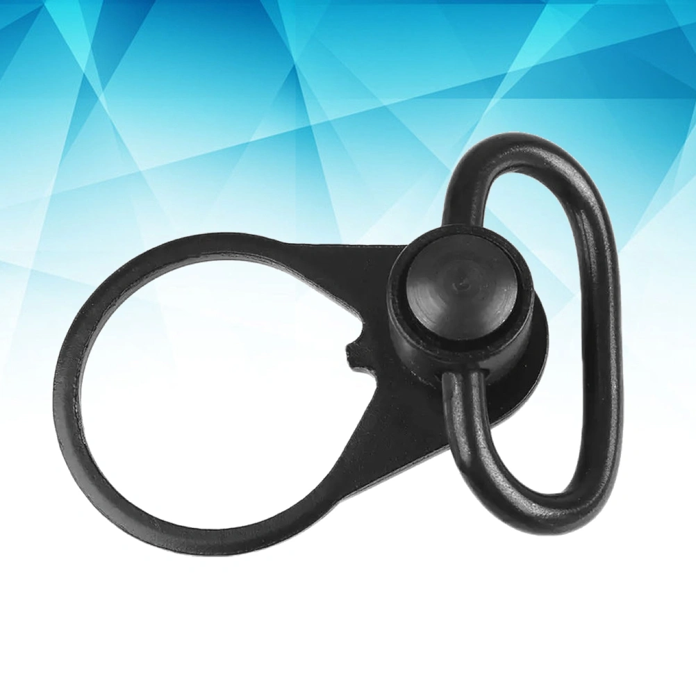 Fixed Quick Release Buckle Strap Ring Ambidextrous Steel QD Quick Detach End Plate Sling Adapter