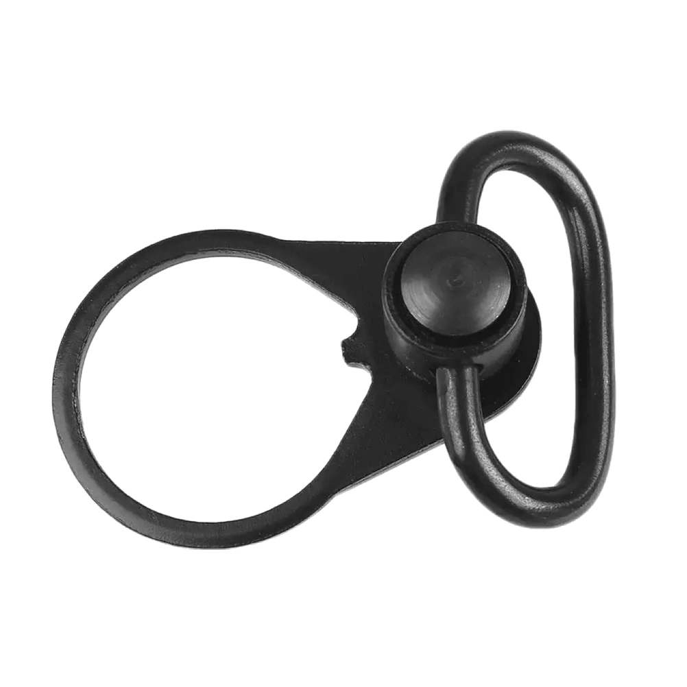 Fixed Quick Release Buckle Strap Ring Ambidextrous Steel QD Quick Detach End Plate Sling Adapter