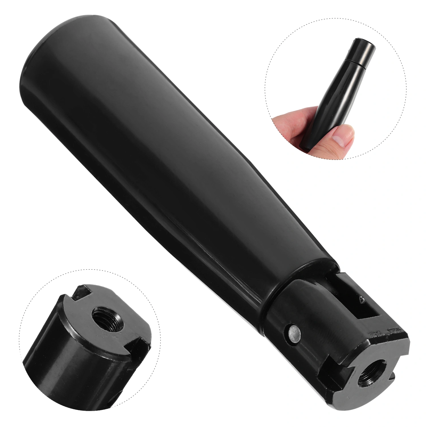 2pcs Revolving Handle Lathe Crank Handle Machine Handle Grip Rotating Handles