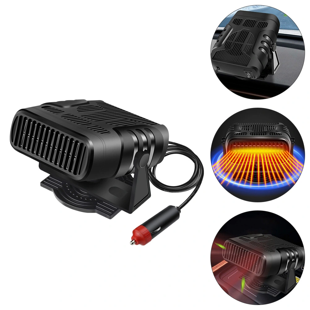 Car Heater 12V Automobile Windscreen Heater Fast Heating Fan Defroster Device