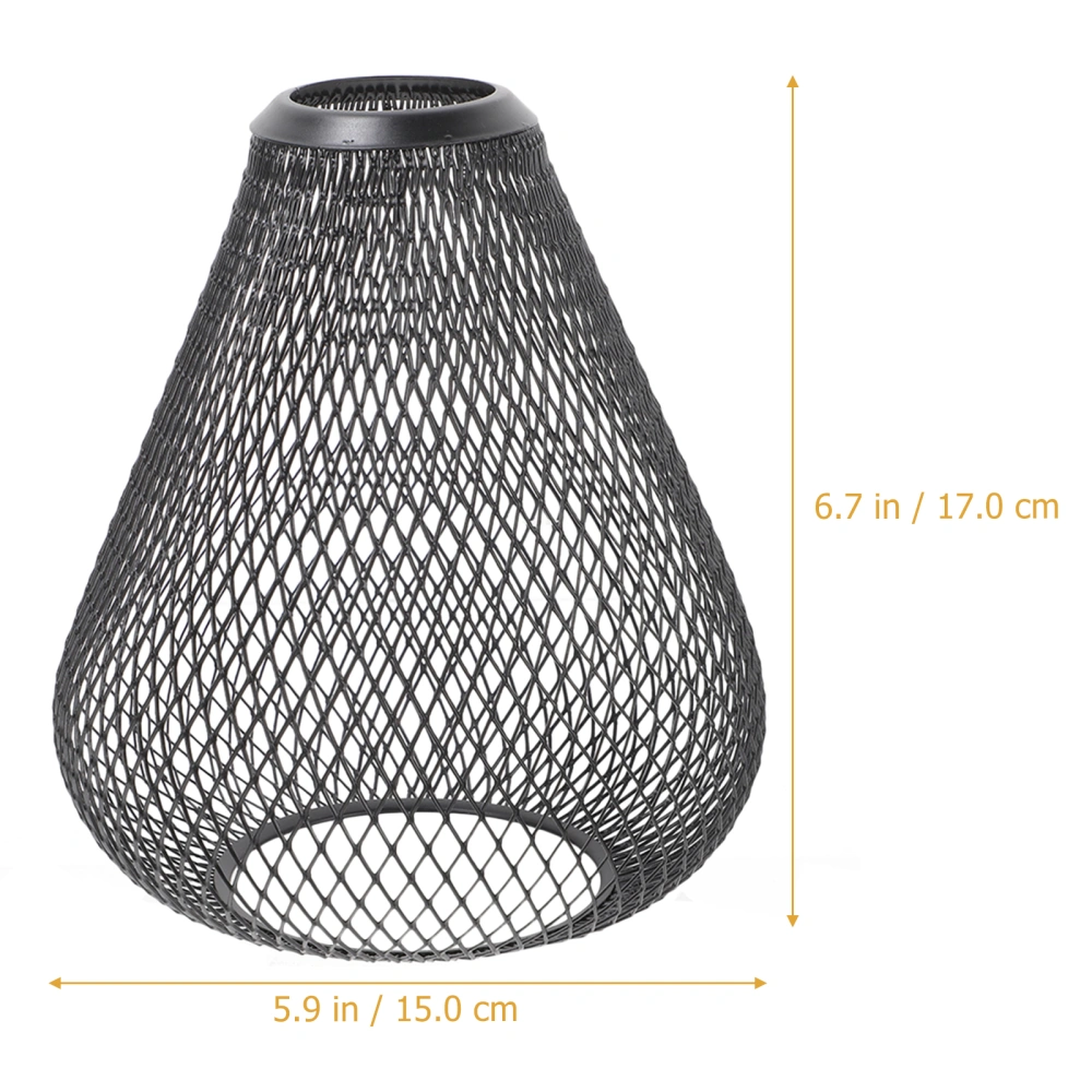 Pendant Light Shade Hollow Out Light Bulb Cage Light Bulb Cover For Bare Bulb