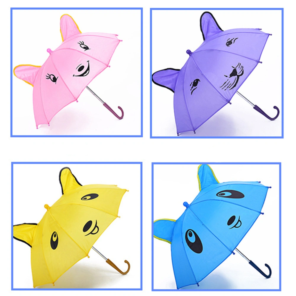 Cartoon Umbrella Dancing Props Umbrella Stage Performance Umbrella for Kids Toddler (Random Color)