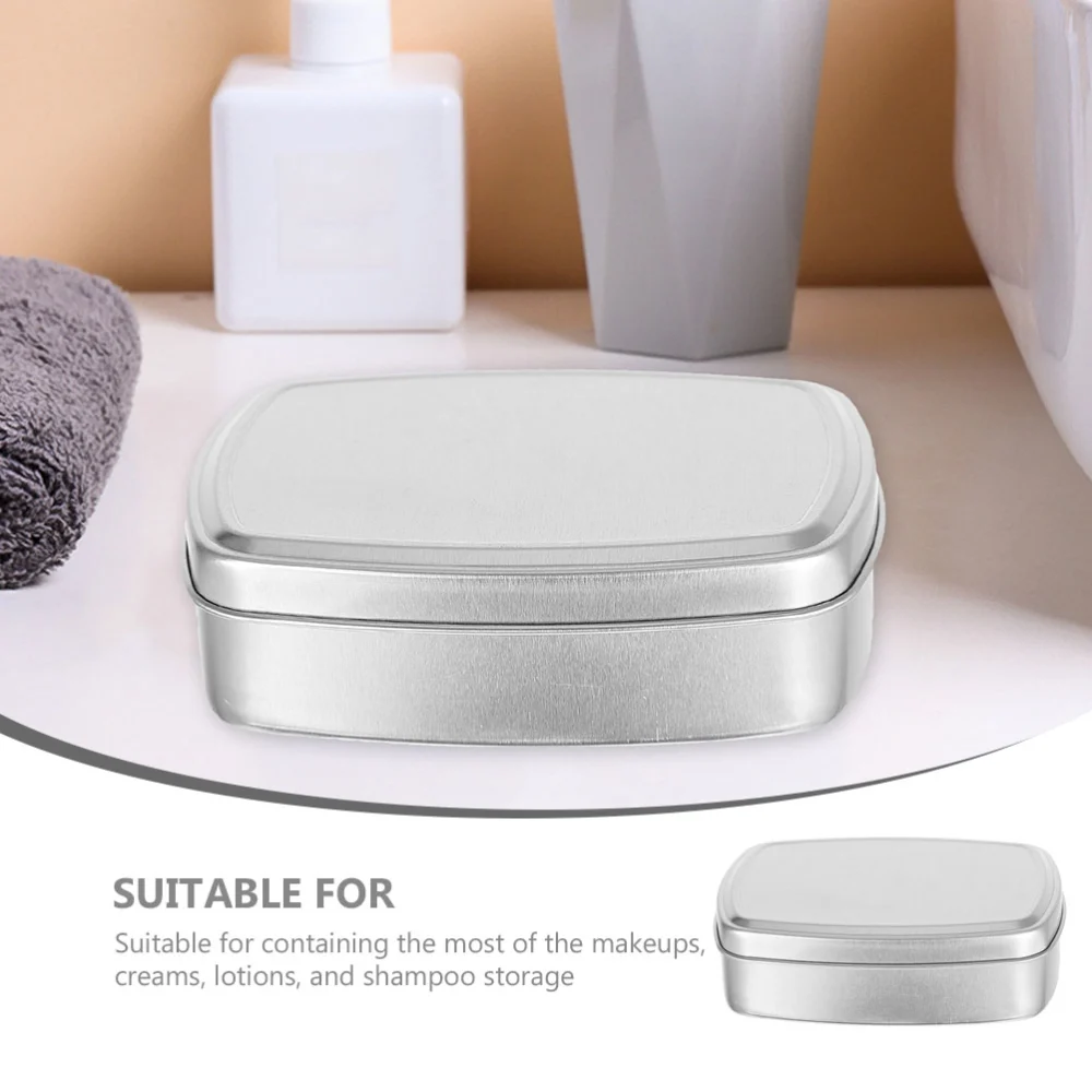 Wear-resistant Aluminum Box Multi-functional Soap Storage Box Portable Smooth Soap Case