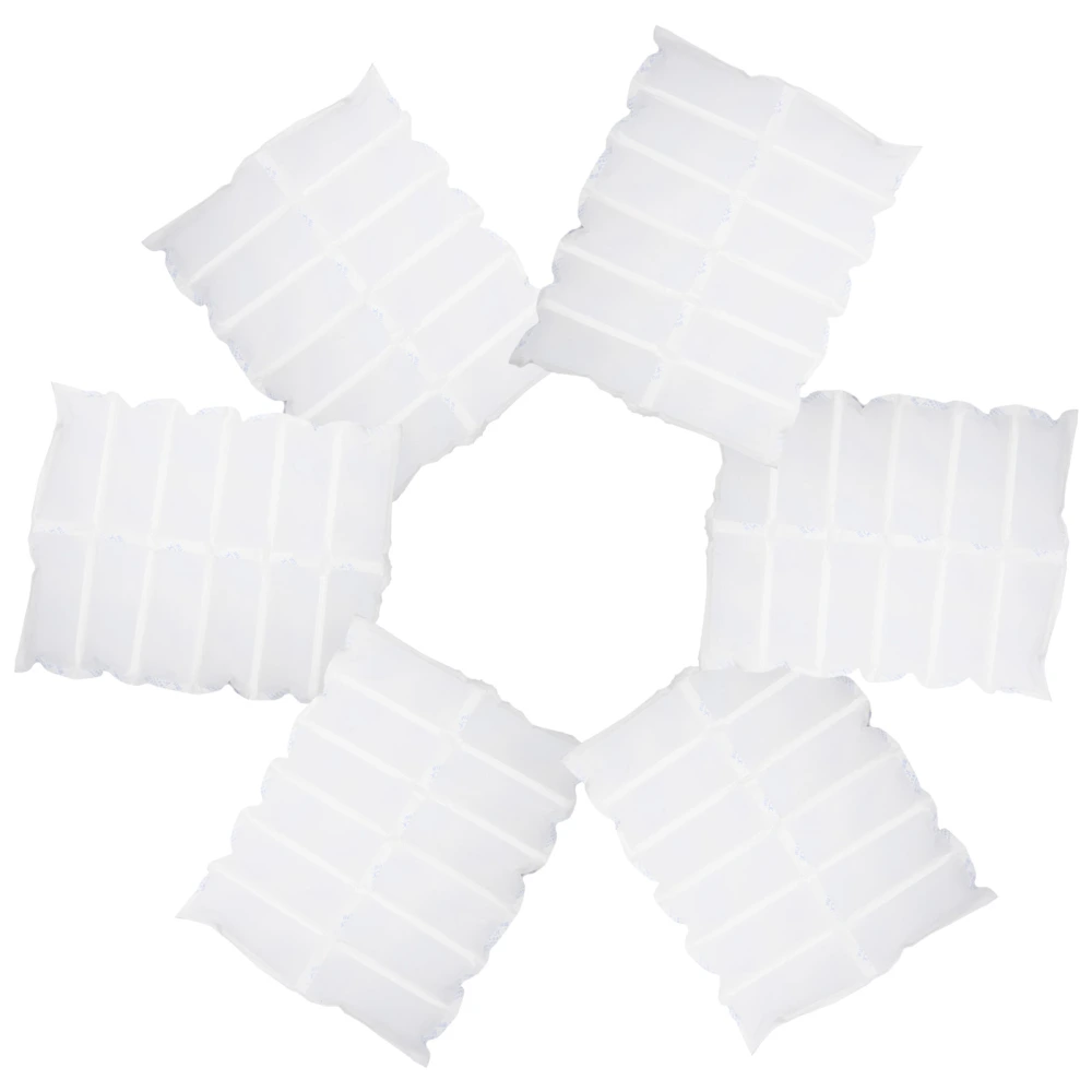 6Pcs Shipping Cold Packs Fresh Keeping Ice Packs 12-grids Ice Bags Portable Shipping Ice Packs