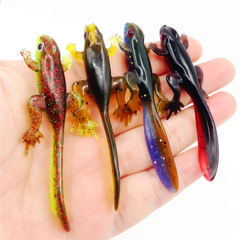 Two-color 8cm Frog Tadpole Lure Lure