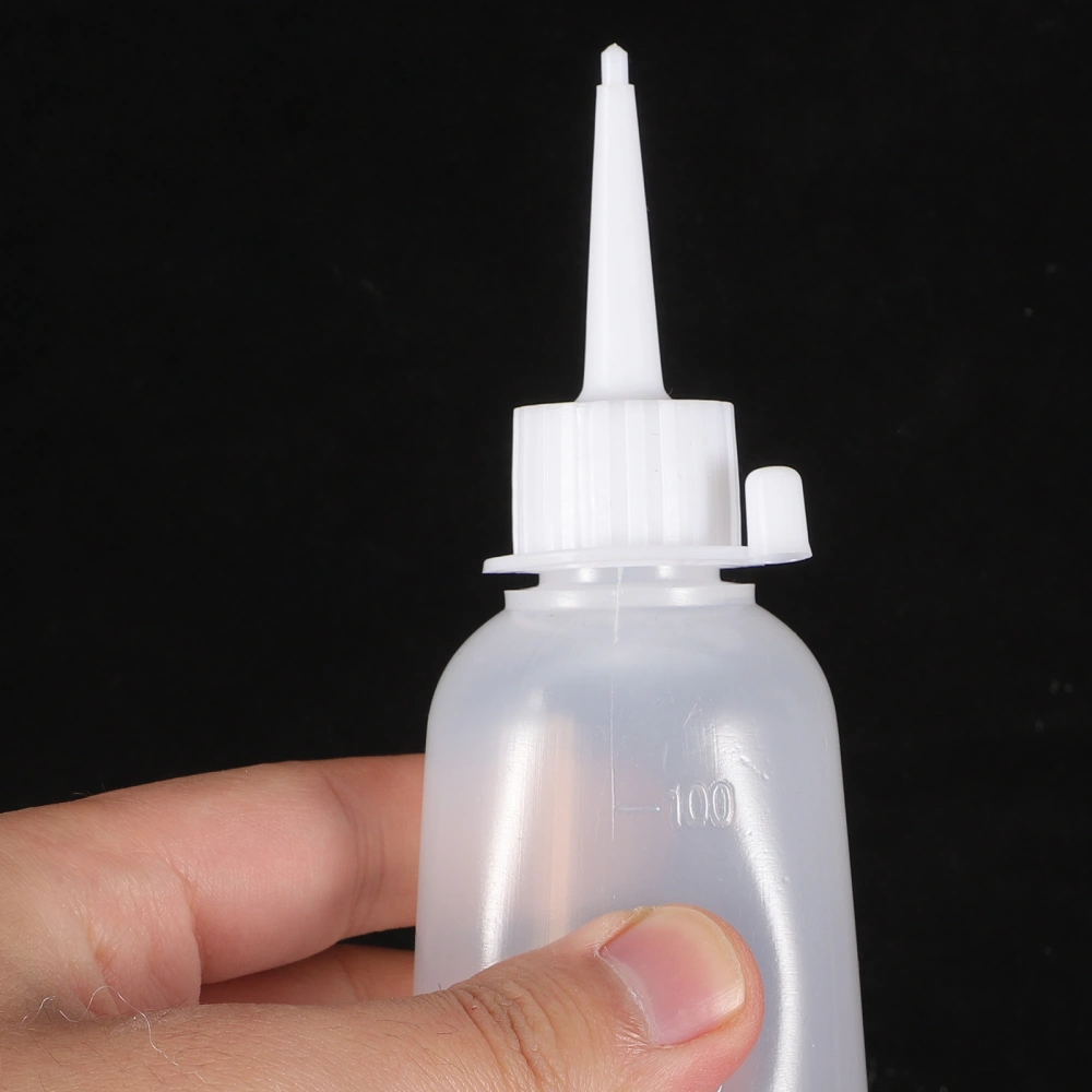 10Pcs Plastic Squeeze Bottles Glue Dispensing Bottles Bottles with Fine Tips for Crafts Home