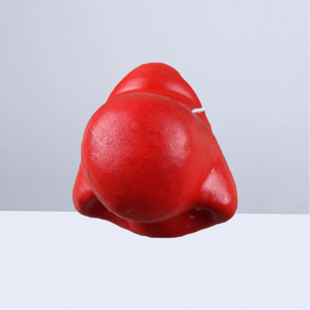 Red Nose Honking Circus Clown Nose Comic Party Supplies Halloween Masquerade Costume Accessories Funny Props (Random Style and Color)