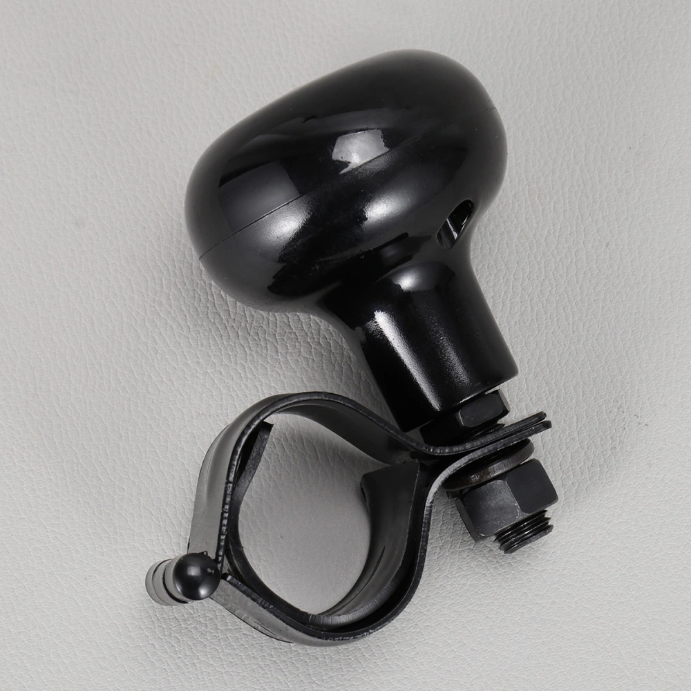 Steering Wheel Steering Wheel Knob for Car Vehicle (Black)