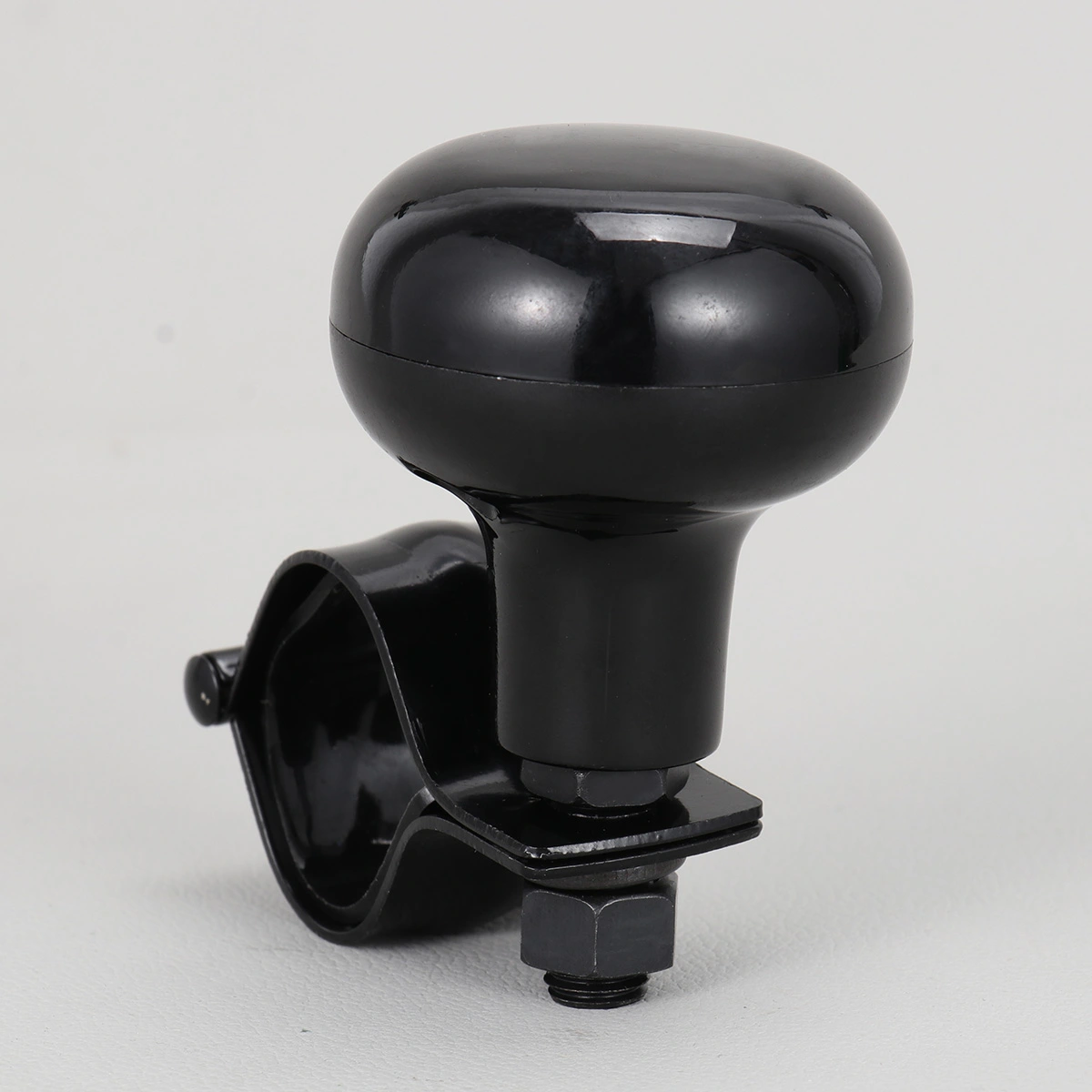 Steering Wheel Steering Wheel Knob for Car Vehicle (Black)