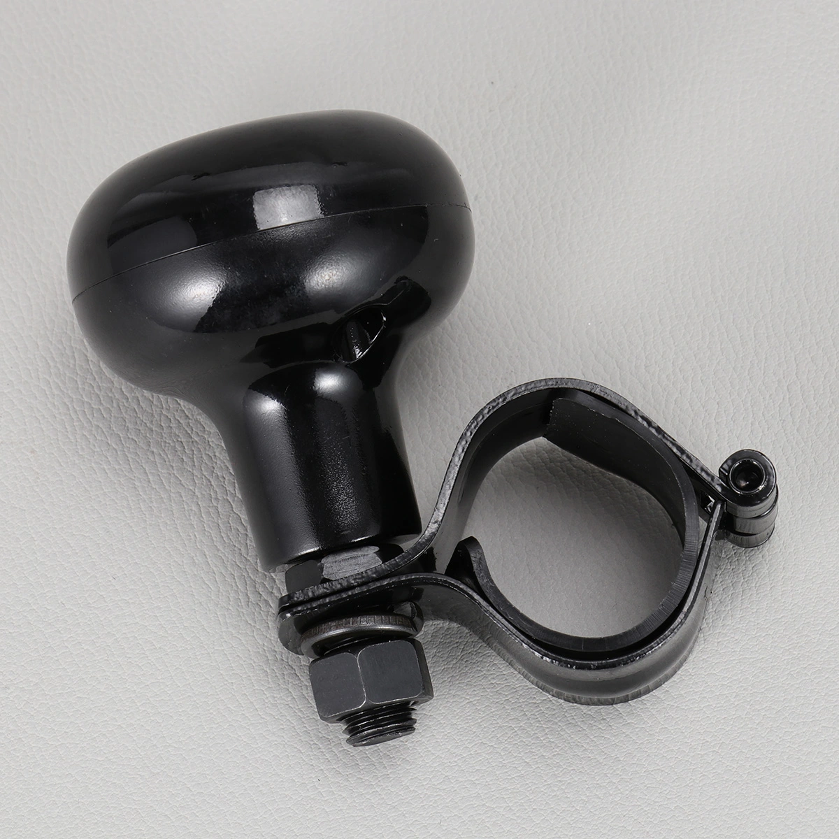 Steering Wheel Steering Wheel Knob for Car Vehicle (Black)