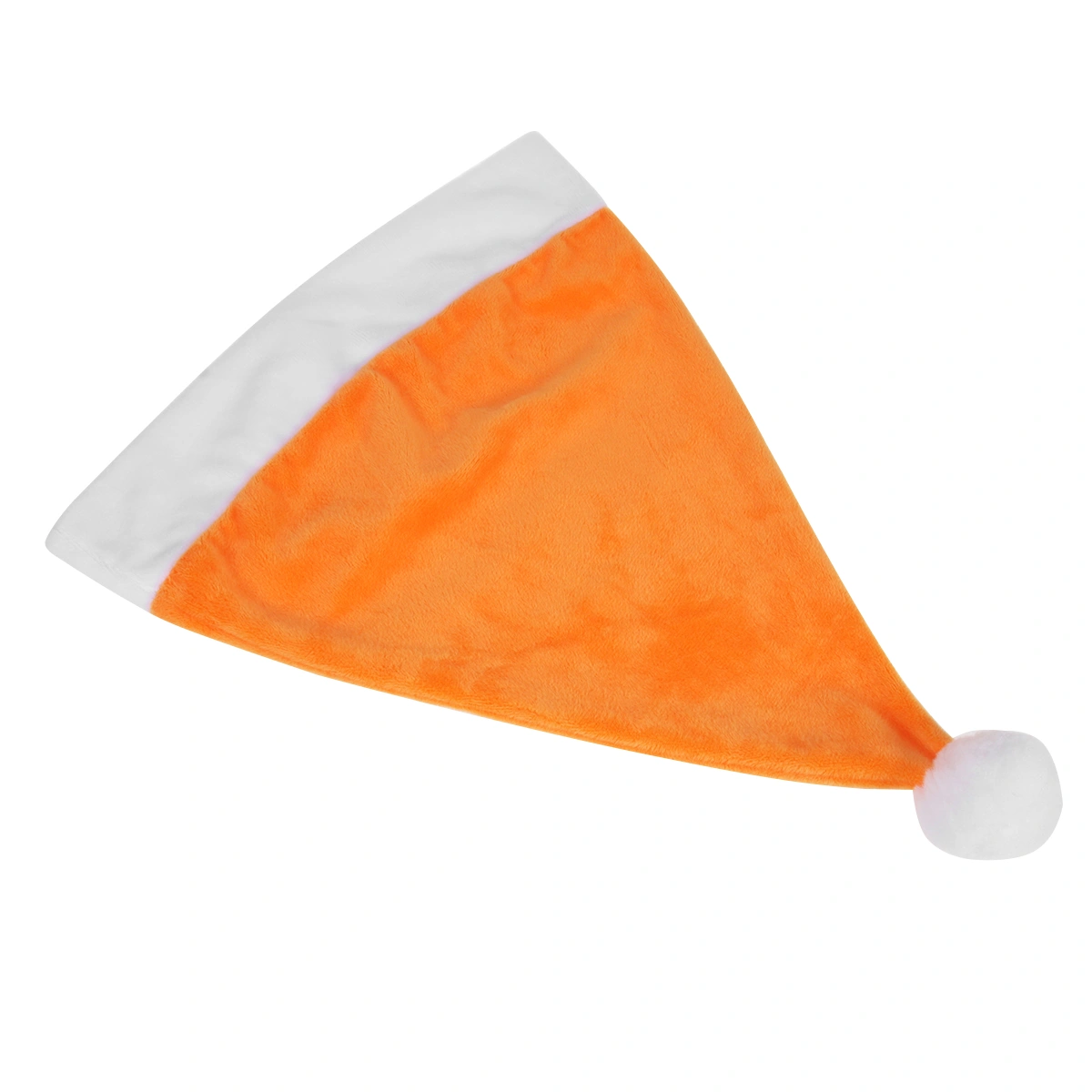 1pc Orange Santa Claus Hat Christmas Hat Singing Decoration for Kid Adult Xmas Festival Decor Gift Bag