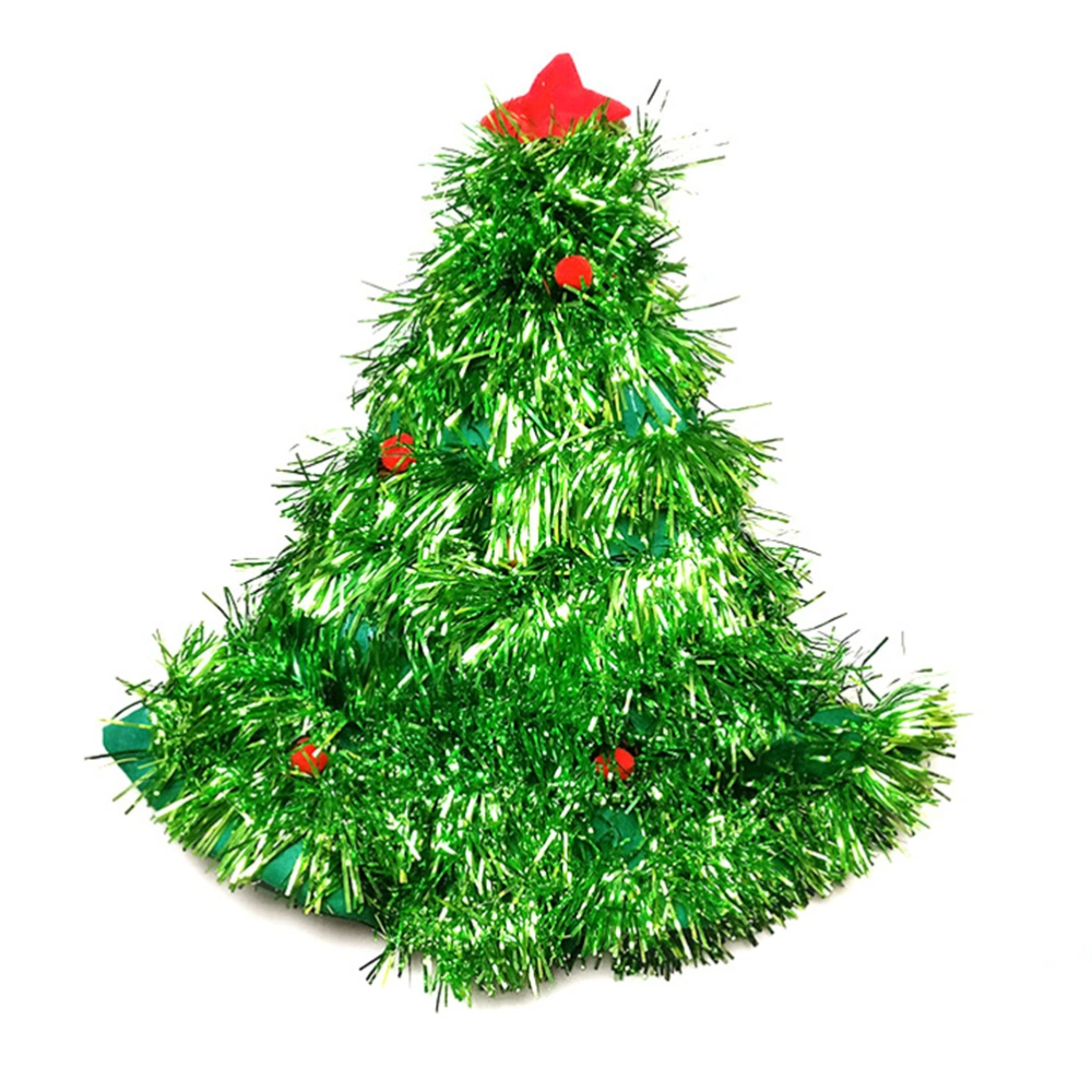 Christmas Tree Shape Hat Adorable Party Costume Accessories Party Headdress (Green)