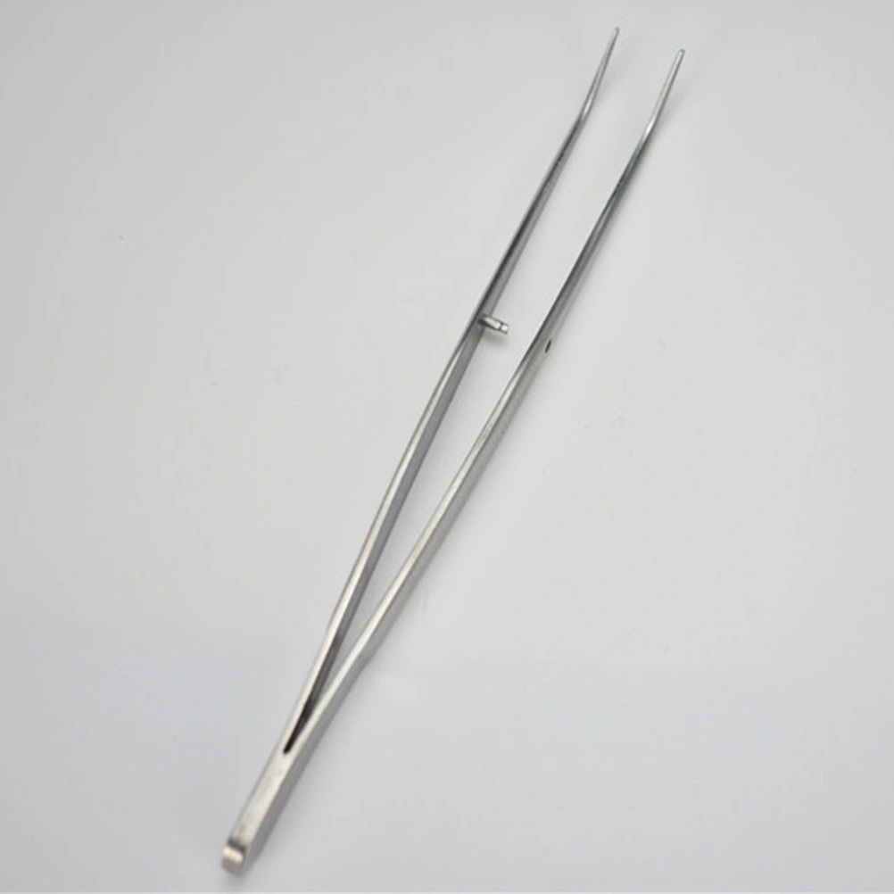 3Pcs Stainless Steel Medical Dental Tweezers Precision Long Straight Forceps Toothed Tweezer