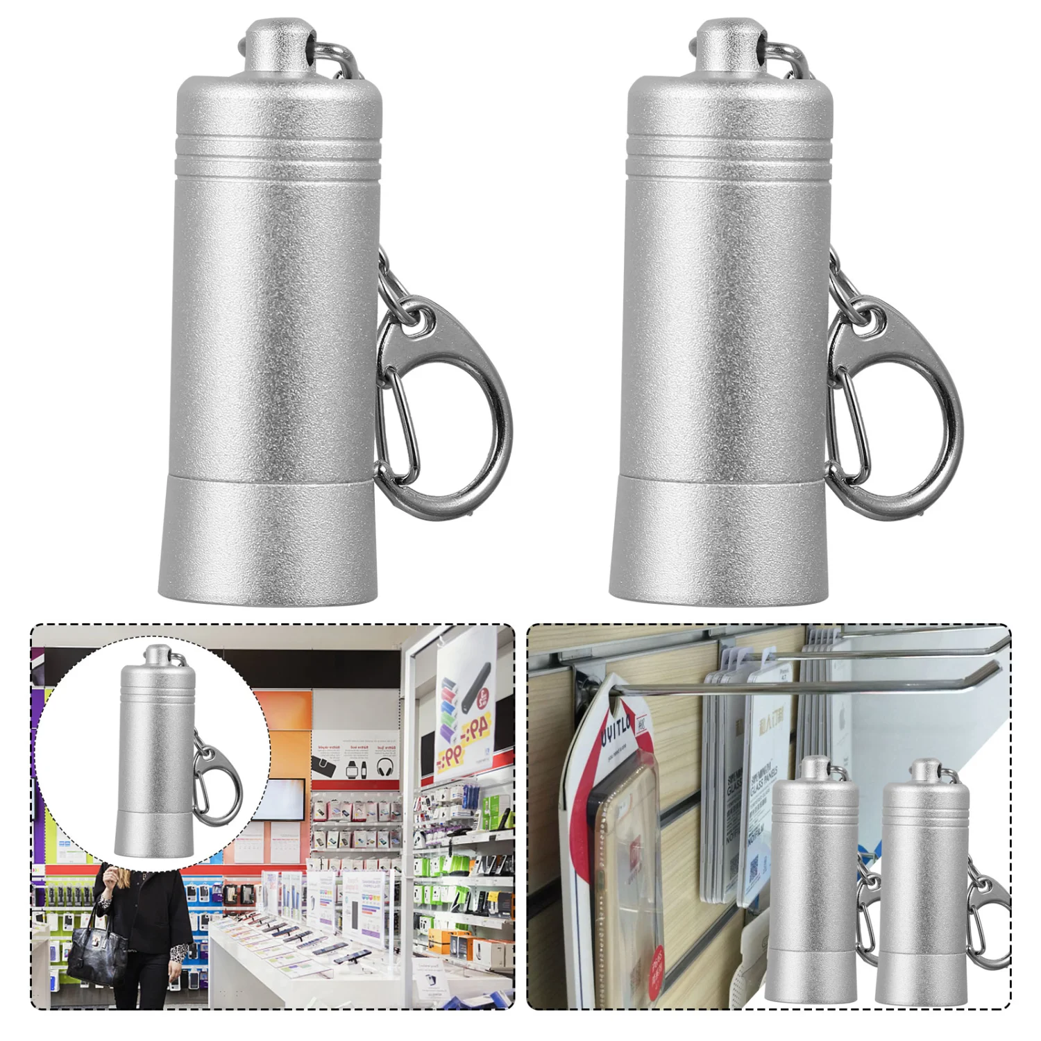 1Pc Peg Hook Locks Remover Shop Anti Theft Lock Unlocking Device Lock Remover