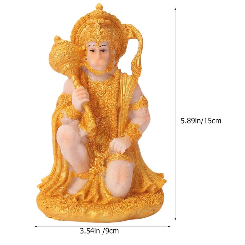 Hindu Ramayana Hanuman Statue Temple Indian God Statue Decorative Figurine