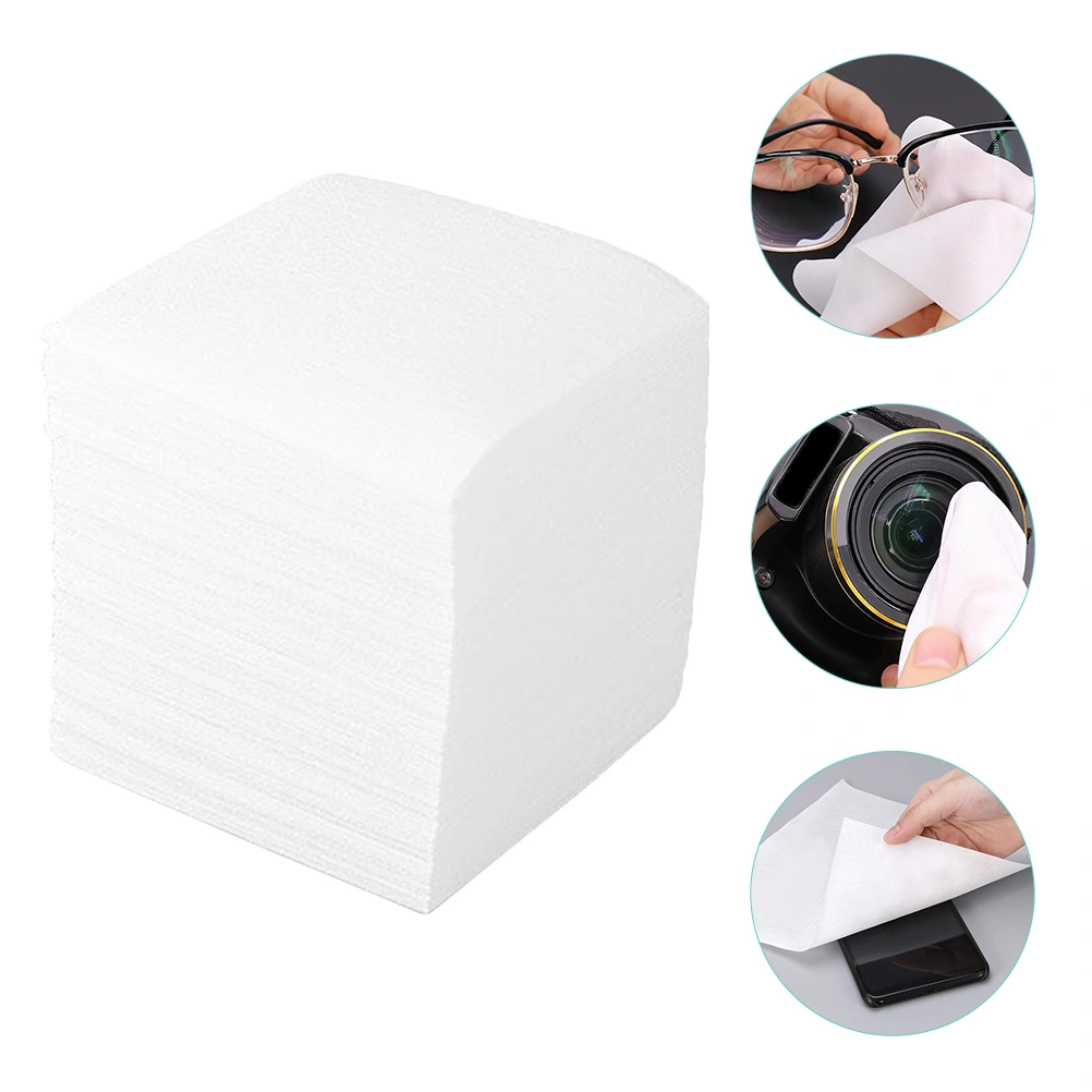 300Pcs Anti-static Lint-free Wipes Dust Free Paper Electronic Screen Wipes Dry Wipes Papers