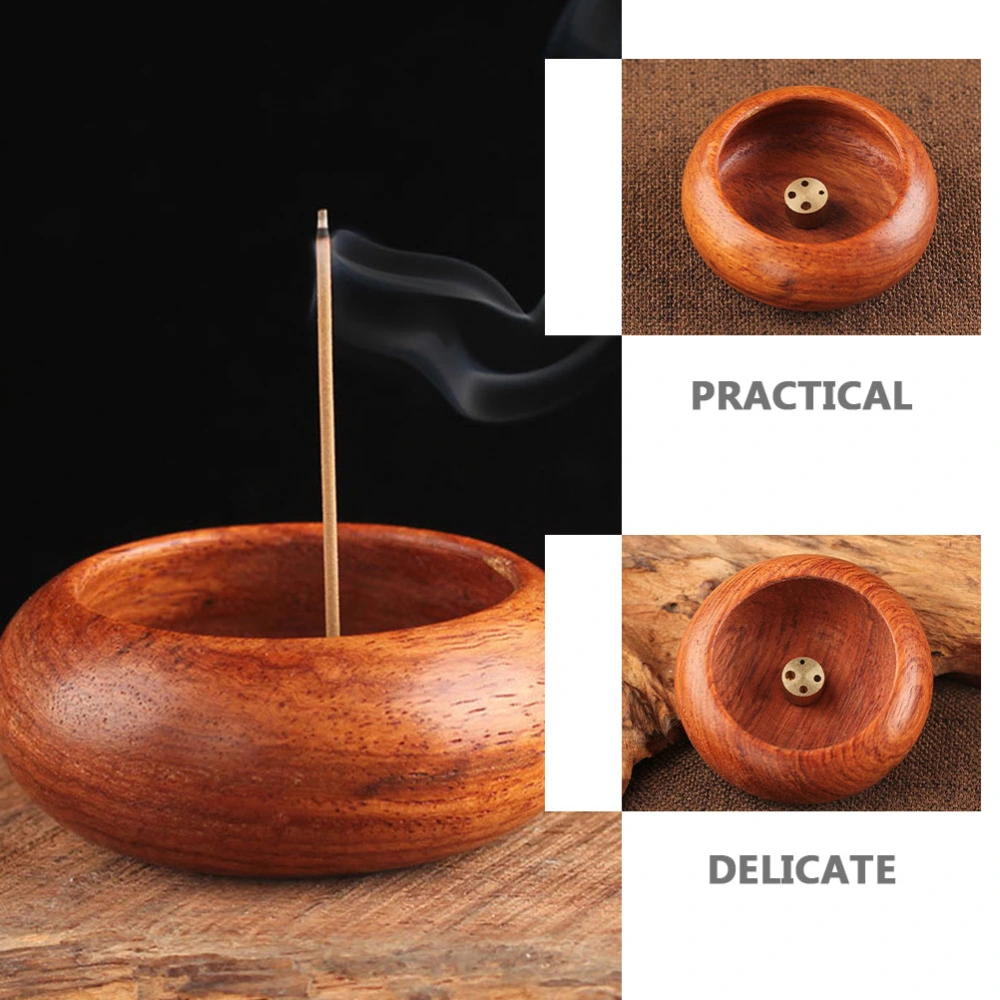 Bowl Shaped Incense Burner Mini Incense Stick Holder Desktop Censer Adornment