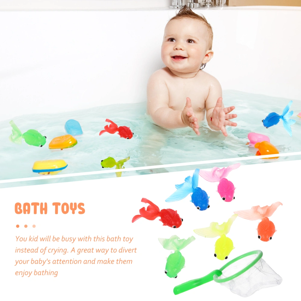 1 Set Baby Fishing Toy Infant Bath toy Baby Fish Landing Toy Baby Water Toy