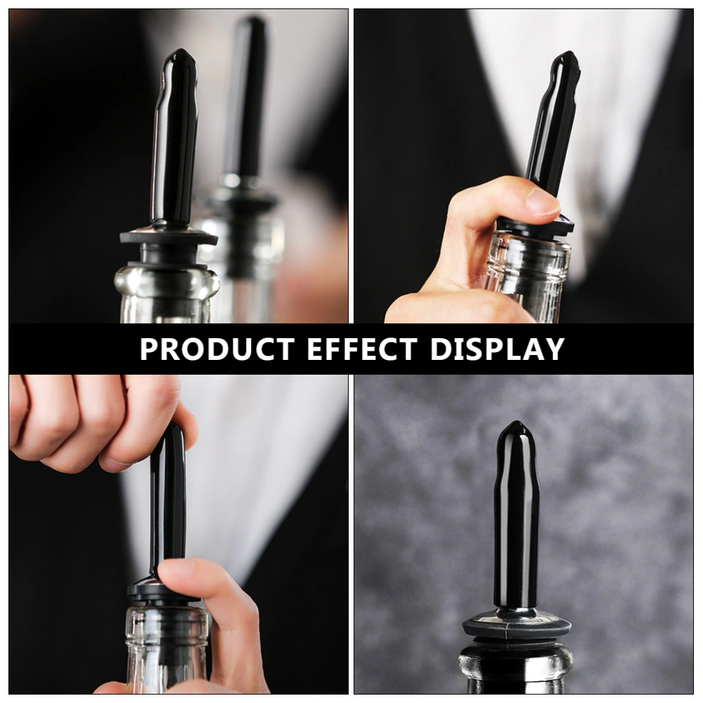 10pcs Rubber Pourer Liquor Bottle Pourer Cover Dispenser Spout Dust Covers