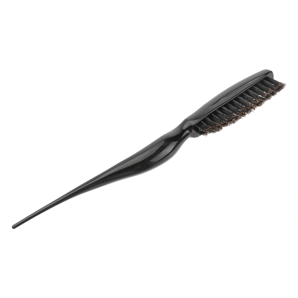 Boar Bristle Brush Salon Comb Hair Teasing Brush for Hair Salon (Random Color)