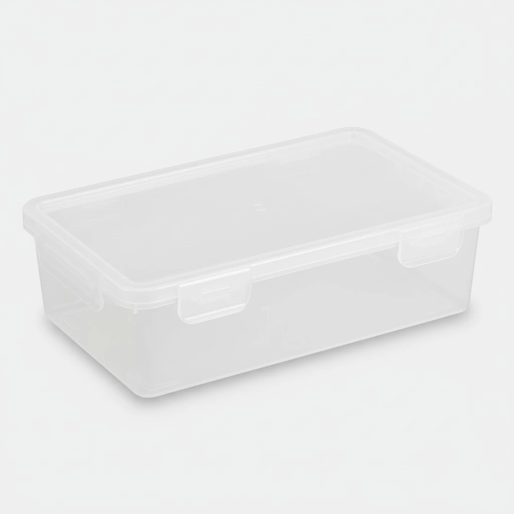 Bread Toast Box Leakproof Bread Preservation Storage Container Crisper Convenient for Food (850ml)