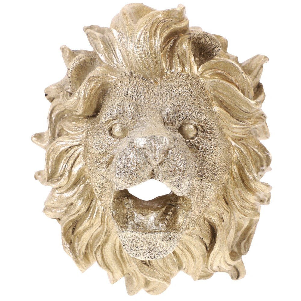 Outdoor Lion Head Fountain Nozzle Courtyard Wall Hanging Fountain Sprayer