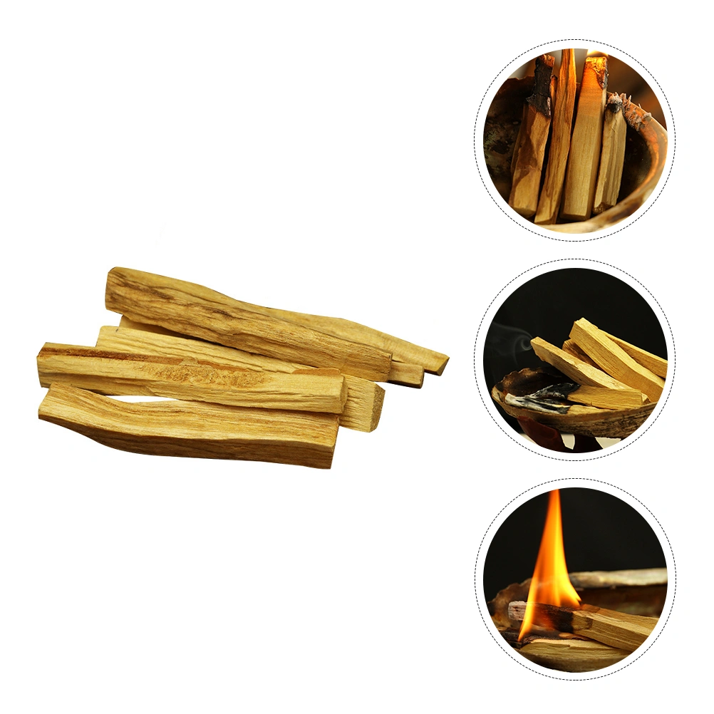 6Pcs Palo Santo Natural Incense Sticks Wooden Smudging Stick (Random Type)