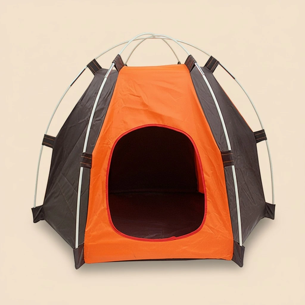 Portable Foldable Up Pet Tent Waterproof Oxford Outdoor Indoor Tent Dog House Puppy Tent Nest Kennel For Small Dog Puppy Kitten Cat
