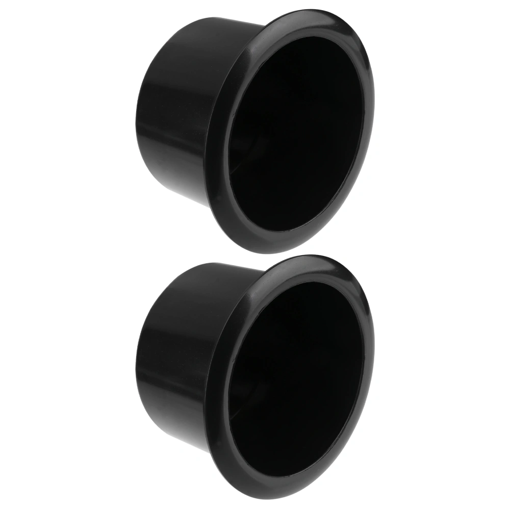 2pcs Black Plastic Recliner-Handles Replacement Cup Holder Insert for Sofa Boat Rv Couch Recliner Car Truck Poker Table