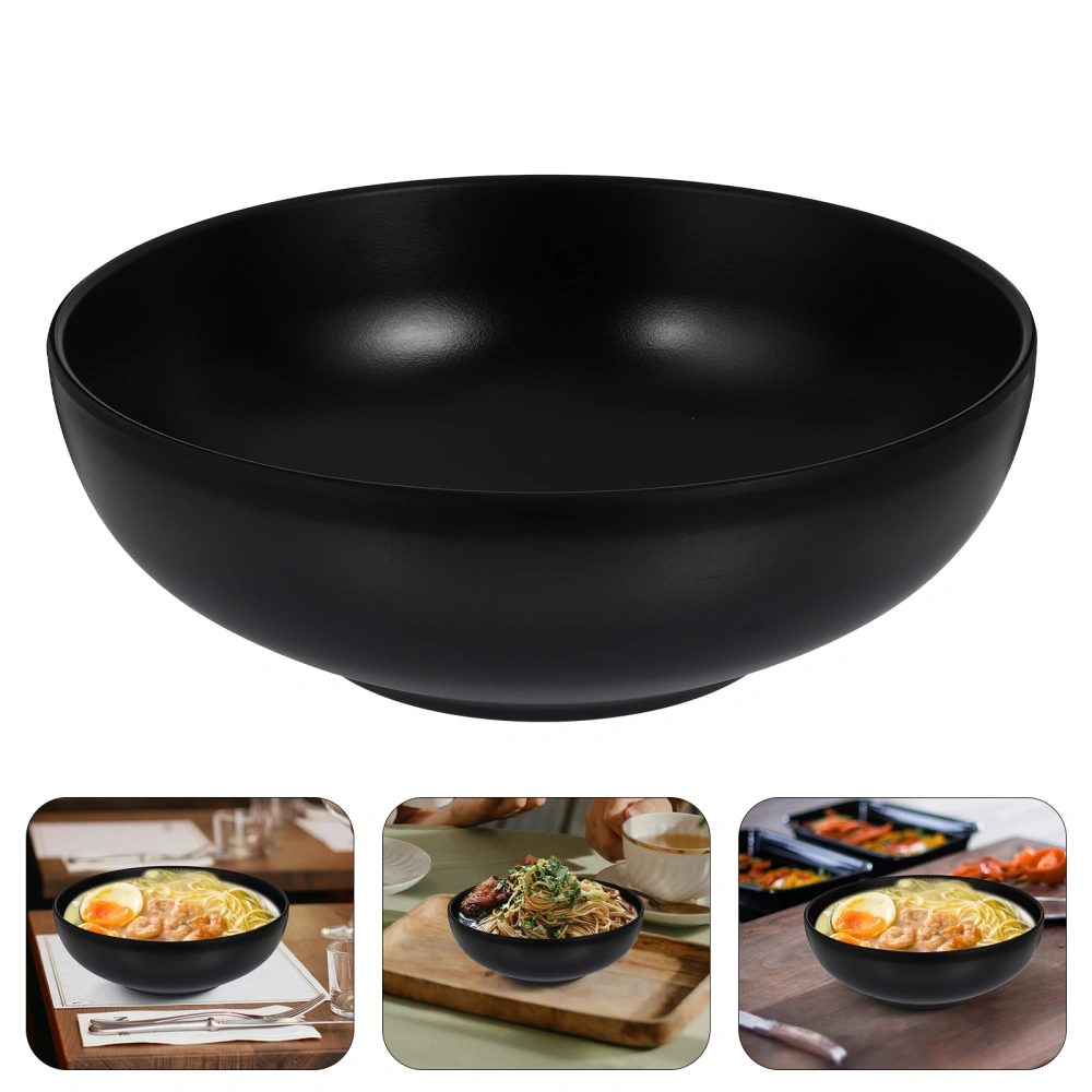 A5 Melamine Tableware Japanese Style Ramen Bowl Imitation Porcelain Noodle Container for Home (3386)