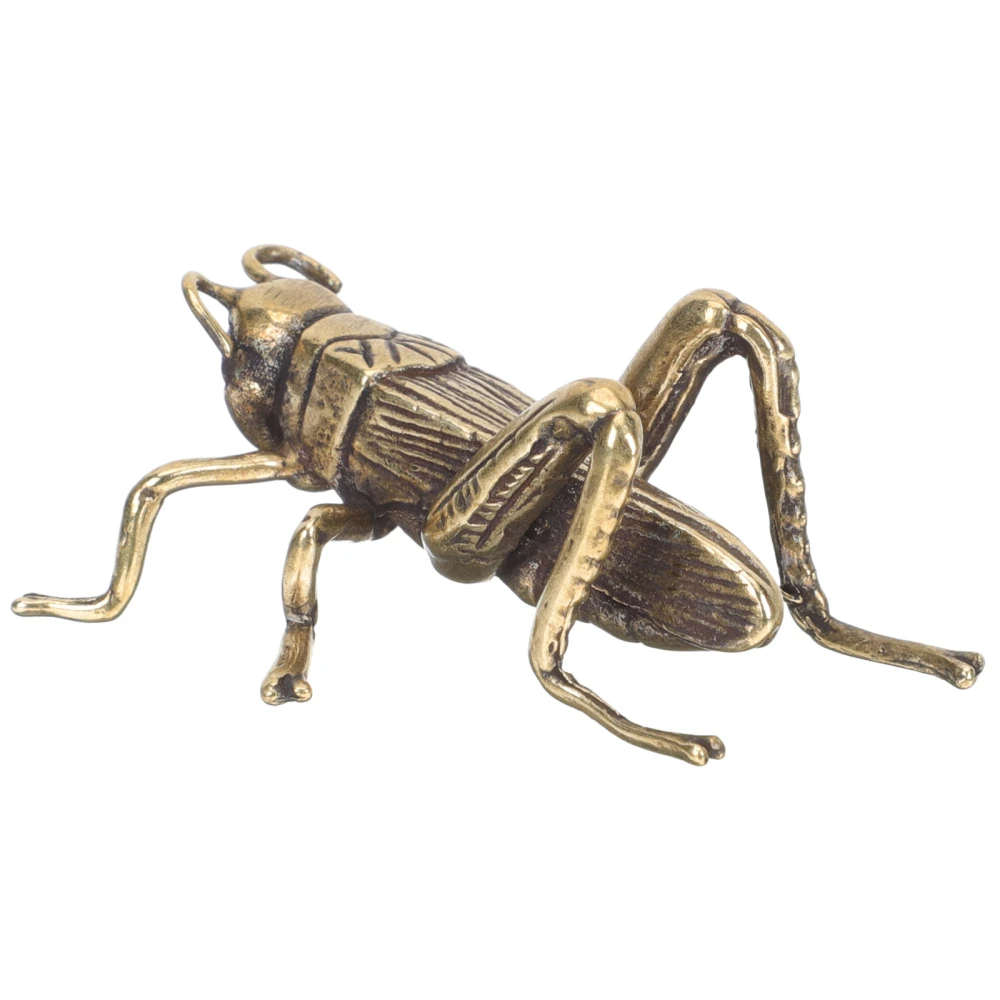 Creative Insect Figurine Brass Craft Crickets Tabletop Crickets Decor Desktop Decoration for Home