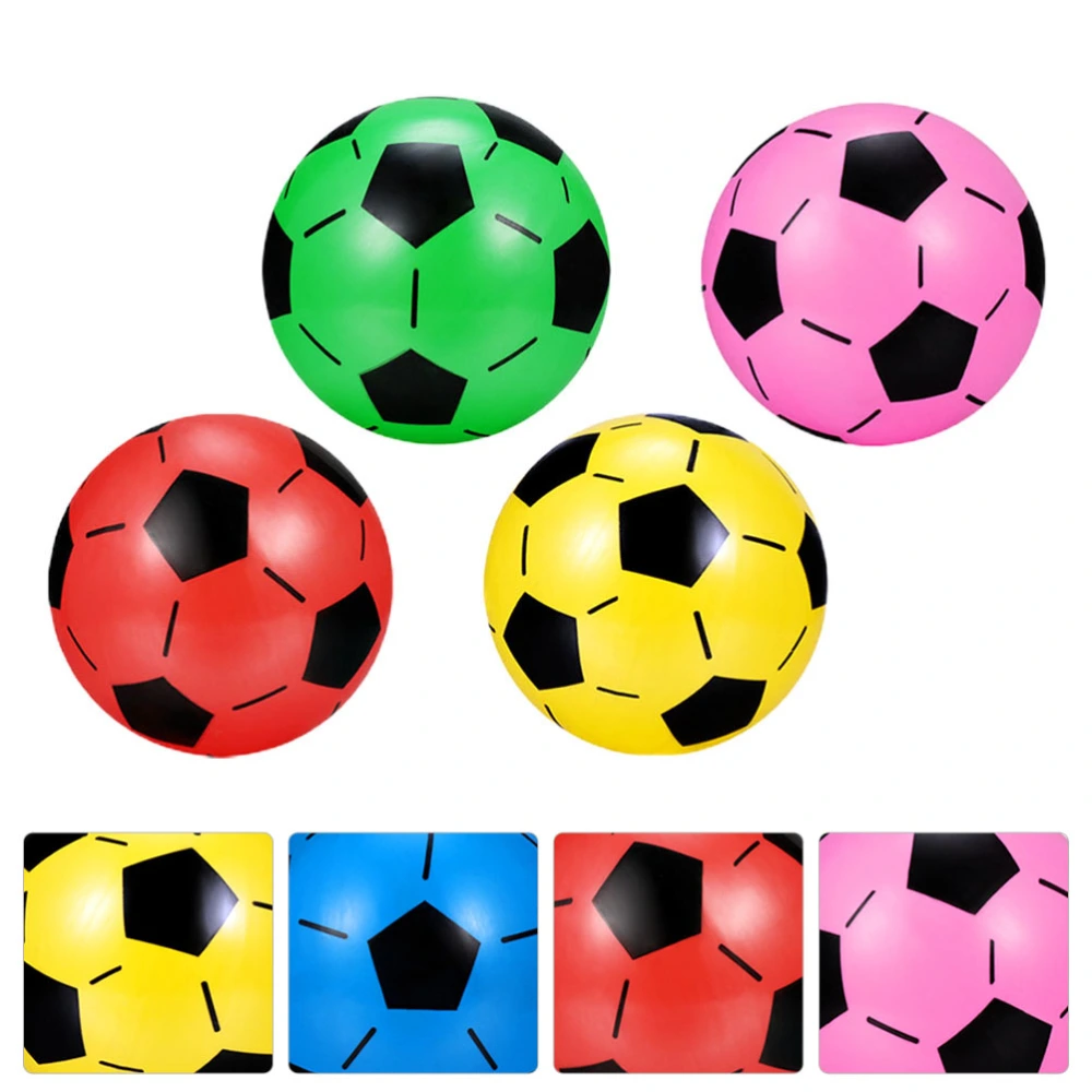 4pcs Children Traditional Soccer Balls Kids Inflatable Soccer Balls for Outdoor