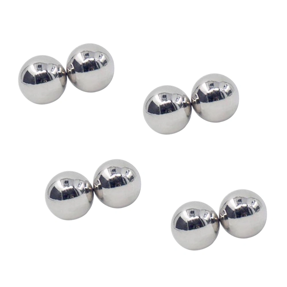 4 Pairs Magnetic Balls Breast Clips Labia Stimulating Toy Sex Supplies