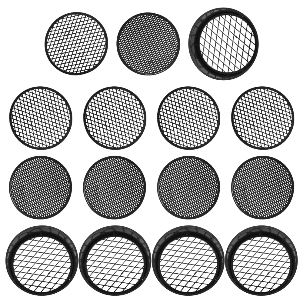 5 sets/20pcs Mesh Sifting Pan Garden Sieve Gardening Tool Riddle Soil Sieve Set