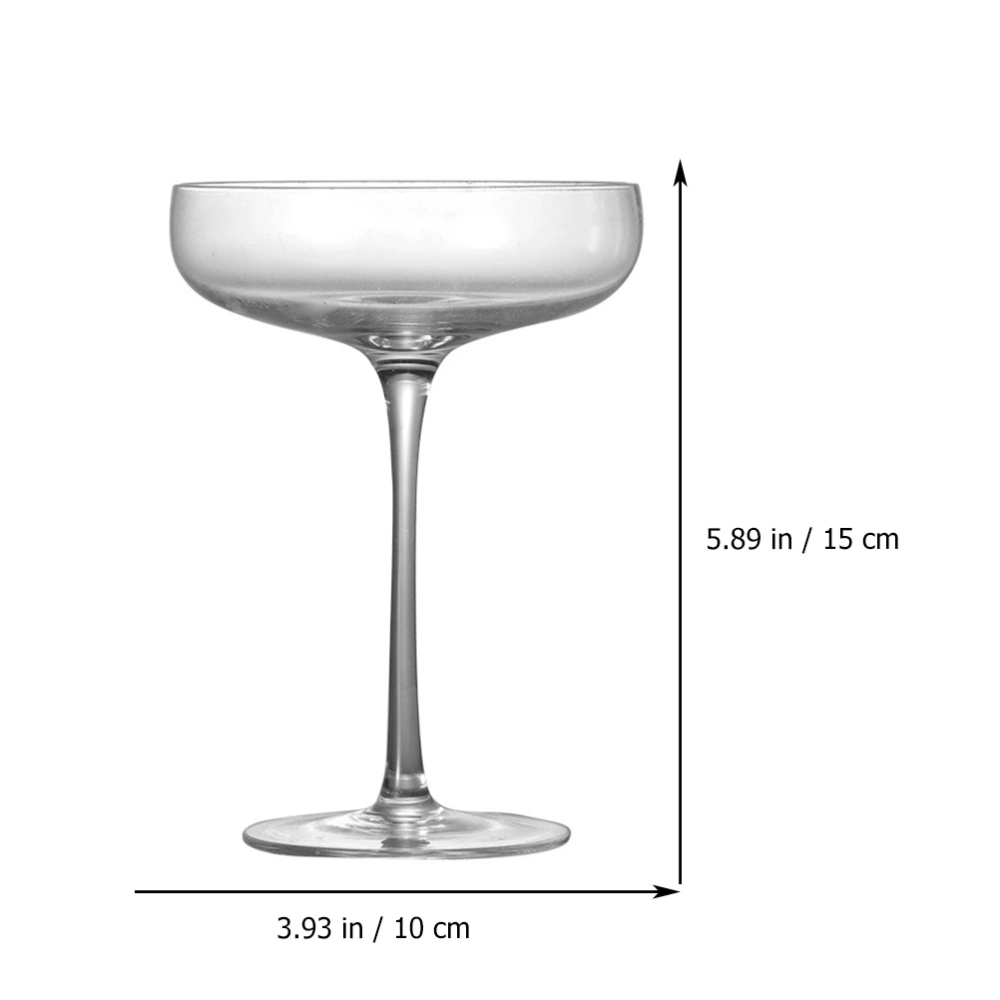 1pc Exquisite Glass Crystal Goblet Champagne Cup Red Wine Glass Bar Glass