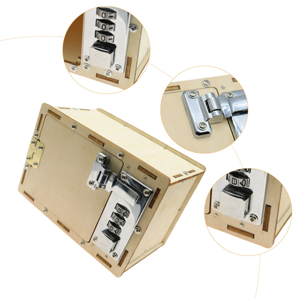 1 Set Password Box Toy Lockbox DIY Making Material Lockbox Making Tool