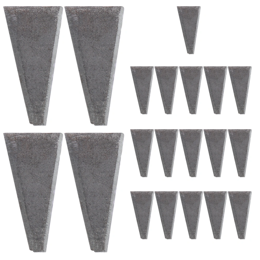 20pcs Axe Wedge Axe Fixing Wedge Carbon Steel Axe Wedge Axe Installation Supply