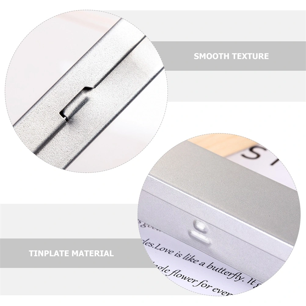 5pcs Tinplate Pen Wrapping Boxes Rectangular Metal Pen Holders Tinplate Cases