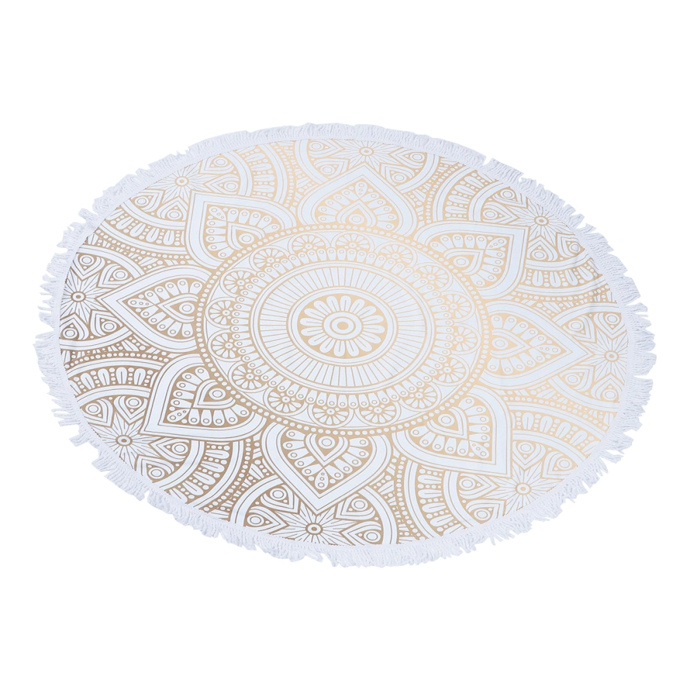 Round Beach Blanket Mandala Tapestry Indian Picnic Table Cover Beach Towel