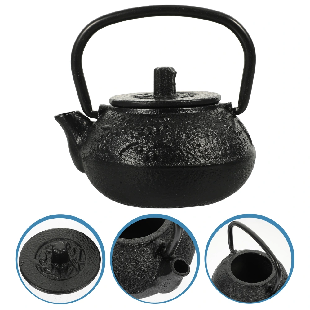 Mini Tea Kettle Cast Iron Teapot Decorative Teapot Teaware Home Office Tea Kettle