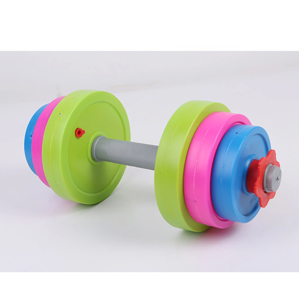 1 Set Practical Children Dumbbell Bodybuilding Exercise Equipment Training Arm Muscle Fitness for Kids Gym Home (Short Style)