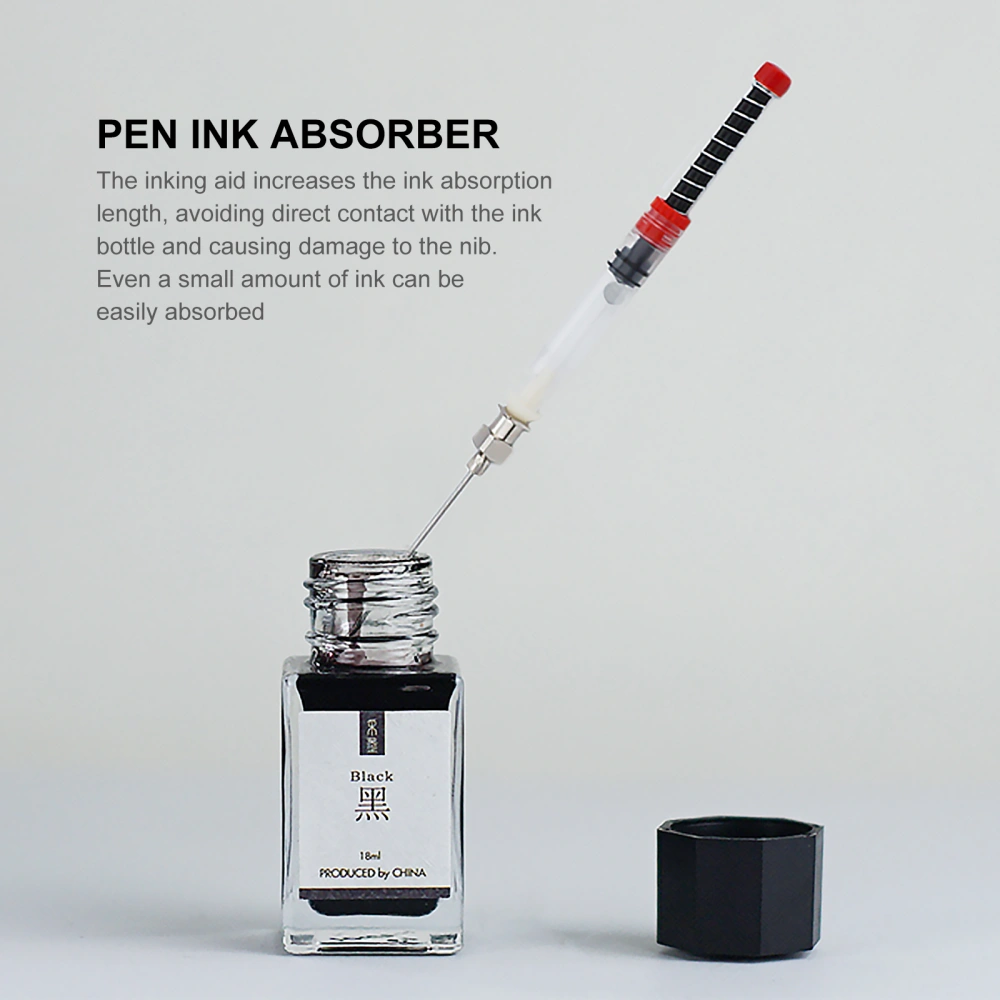 5Pcs Fountain Pen Ink Absorption Ink Fill Assistant Pen Ink Absorber for Student